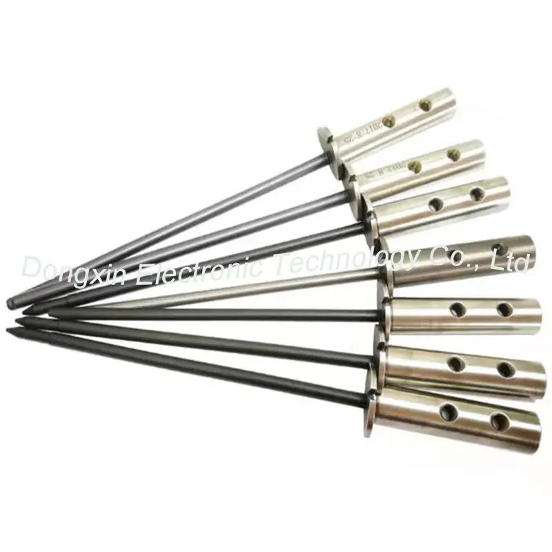 Mandrel of winding machine for round batteries